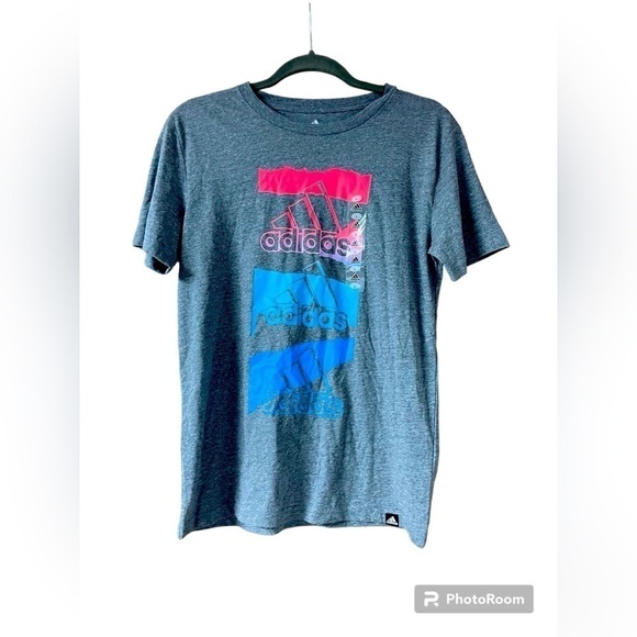 Adidas boy’s size large (14/16) graphic tee - Picture 1 of 6